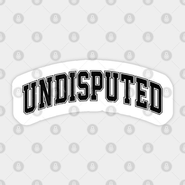 boxing club undisputed Sticker by SmithyJ88